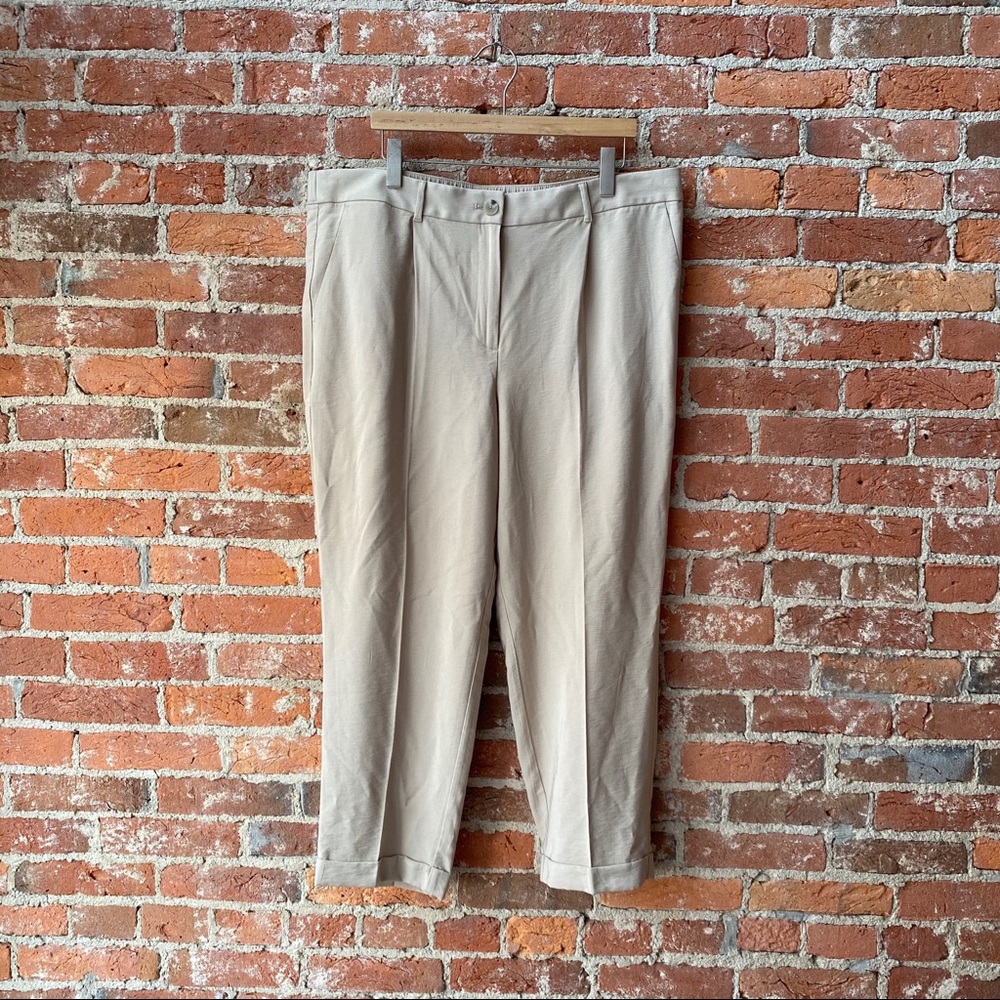 LOFT Slim Pants with Stretch Waist XL